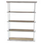 9th & Pike(R) Farmhouse Brown Wooden Shelving Unit - image 1