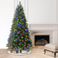 Puleo International 7.5ft. Pre-Lit Wyoming Pine Christmas Tree - image 2