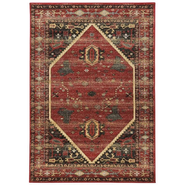 Linon Serape Hexagon Area Rug - 5x7 - image 