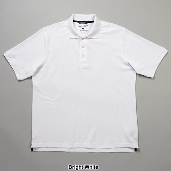 Mens Architect&#174; Short Sleeve Pique Polo