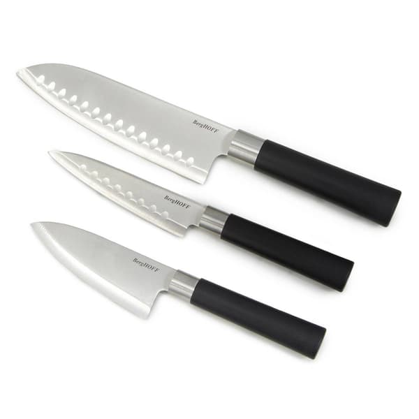 BergHOFF Codon 3pc. Stainless Steel Santoku Set