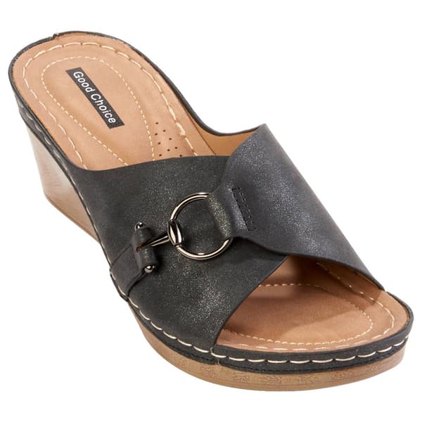 Womens Good Choice Bay Wedge Sandals - image 