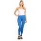 Womens White Mark Solid Leggings - image 3