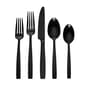Hampton Forge Clearview Satin Black 20pc. Flatware Set - image 1