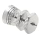 Mens Lynx Stainless Steel Mano Stud Round Earring - image 3