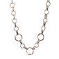 Wearable Art Silver & Rose Gold-Tone Link Necklace - image 1