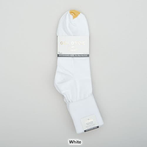 Womens Gold Toe® 3pk. Extended Turn-Cuff Quarter Socks