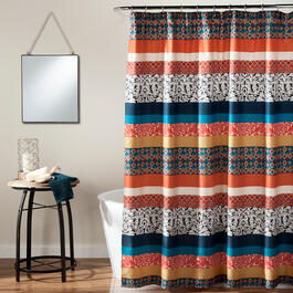 Lush Decor(R) Boho Stripe Shower Curtain