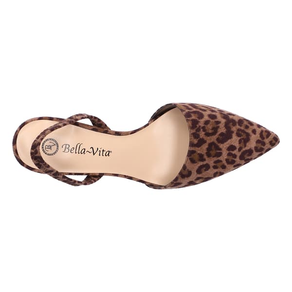 Womens Bella Vita Sarah II Suede Slingback Heels