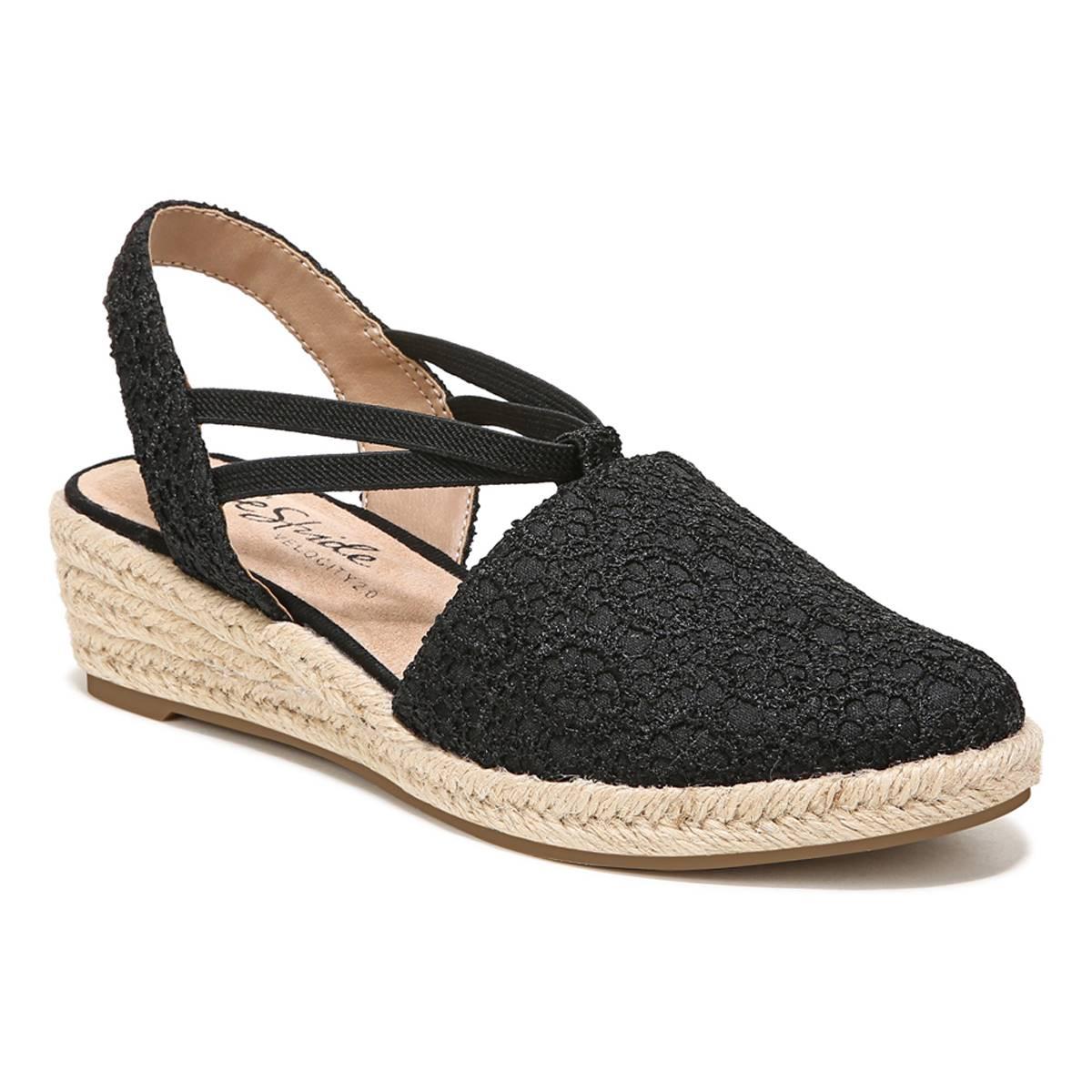 Womens LifeStride Katrina 2 Textured Espadrilles Sandals