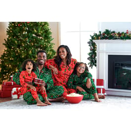 Buffalo Bills NFL Christmas Plaid Family Pajamas Set Gift For Family