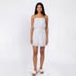 Juniors No Comment Strapless Tie Waist Gauze Dress w/ Sequin - image 3