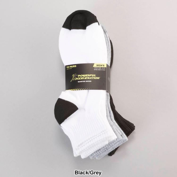 Mens Accelerate Accessories 10pk. Quarter Toe Socks