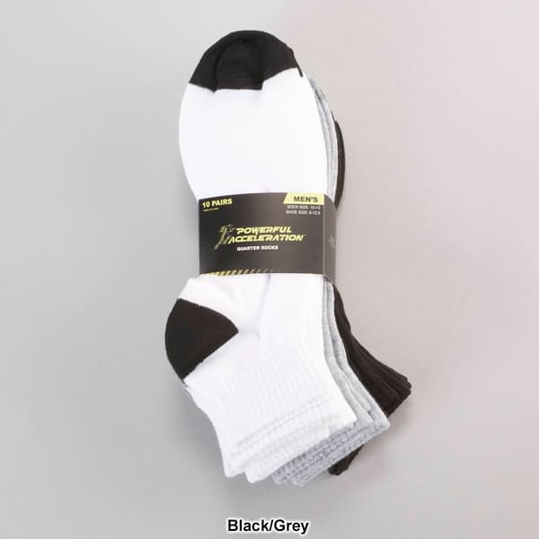 Mens Accelerate Accessories 10pk. Quarter Toe Socks