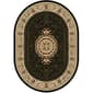 Tayse Sensation Jayden Oval Area Rug - Black - image 1