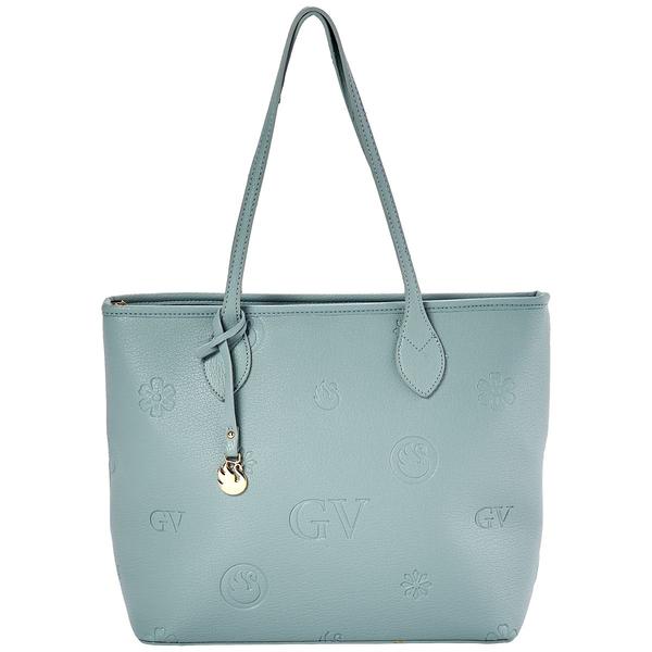 Gloria Vanderbilt Harper Embossed Carry All Tote - image 