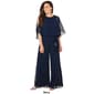 Womens MSK Solid Sleeveless Chiffon Bead Tassel Jumpsuit - image 3