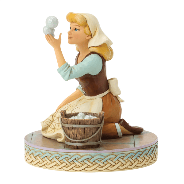 Jim Shore Disney Traditions Cinderella Bubbles Figurine