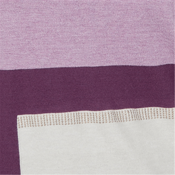 Womens Alfred Dunner Good To Go Color Block Crew Neck Sweater