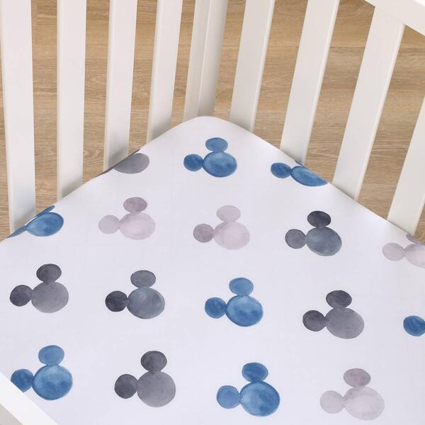 Disney Mickey Mouse Ears Mini Fitted Crib Sheets