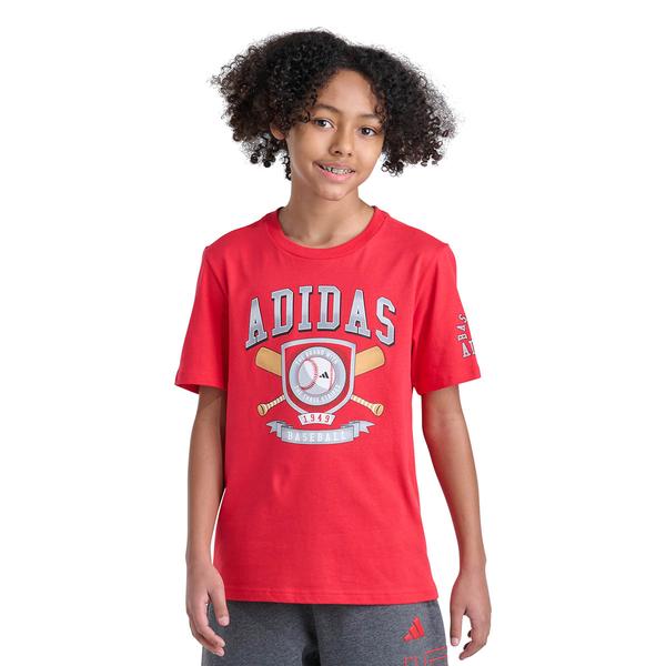 Boys (8-20) adidas(R) Baseball Emblem Short Sleeve - image 