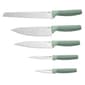 BergHOFF Leo Forest Stainless Steel 6pc. Knife Block Set - image 2