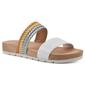 Womens Cliffs by White Mountain Tactful Slide Sandals - image 1