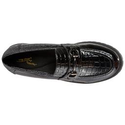 Womens Easy Street Witney Croco Loafers