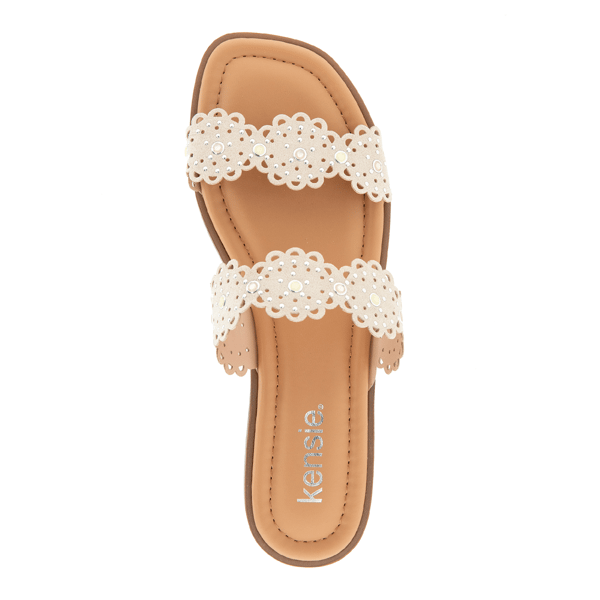 Womens Kensie Reese Flat Sandals