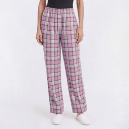 Womens Jaclyn Yard Dyed Plaid Pajama Pants