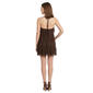Juniors Morgan & Co. Glitter Knit Halter Ruffle Mini Dress - image 3