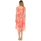 Womens Rabbit Rabbit Rabbit Abstract Asymmetric Hem Midi Dress - image 2