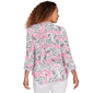 Petite Ruby Rd. Must Haves I 3/4 Sleeve Pleat Paisley Blouse - image 2