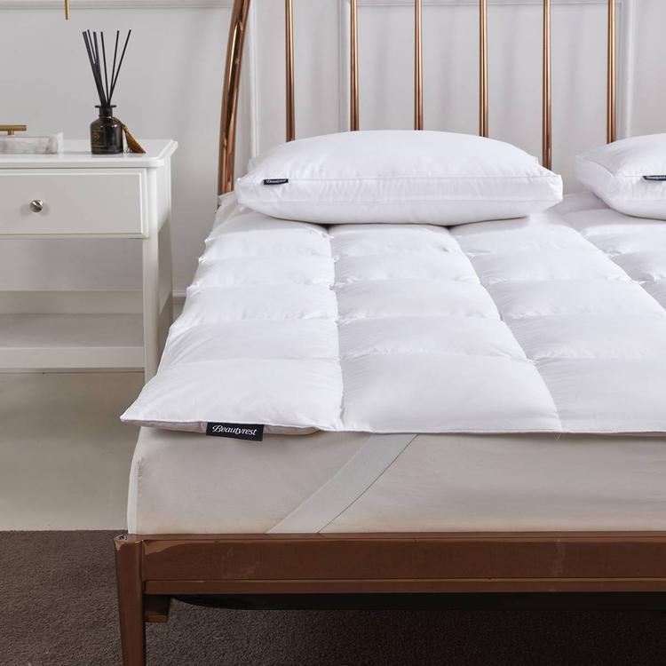 Beautyrest® 233TC Feather and Down Fiber Mattress Topper
