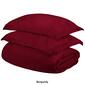 Superior 400 Thread Count Solid Egyptian Cotton Duvet Cover Set - image 5