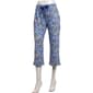 Womens Jaclyn Garden Ditsy Pajama Capris - image 1