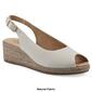 Womens White Mountain Maize Slingback Wedge Sandals - image 10