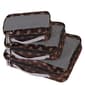 American Flyer Fleur De Lis 3pc. Packing Set-Brown - image 1