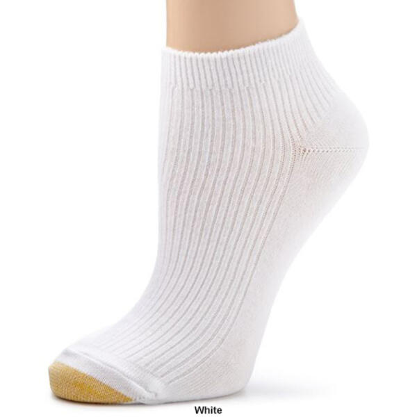 Womens Gold Toe&#174; 6pk. Rib Low-Cut Socks