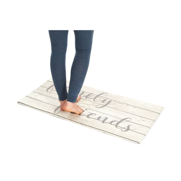 J&V Textiles Cloud Comfort Anti-Fatigue Family Kitchen Mat