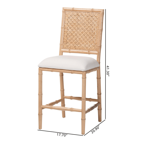 bali & pari Sandy Counter Stool