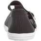 Womens Ashley Blue Mary Jane Canvas Slip On Flats - image 4