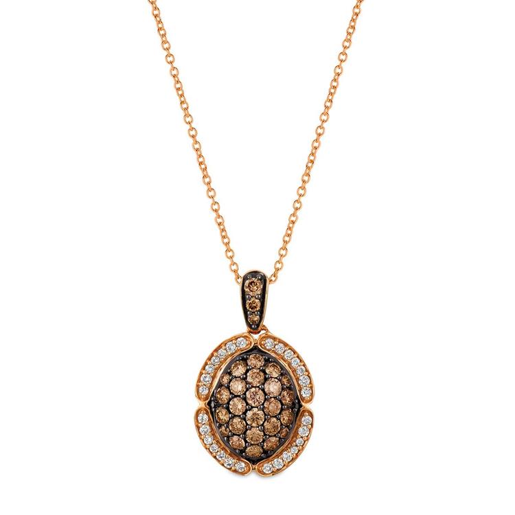 Le Vian(R) 14kt. Strawberry Gold(R) Chocolate Diamonds(R) Necklace