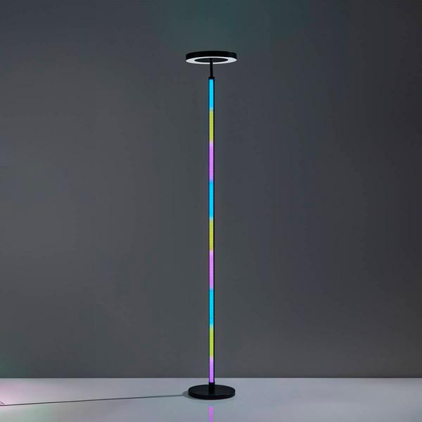 Simplee Adesso Luther RGB Color Changing Torchiere