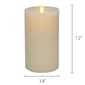 Ivory Wick To Flame Pillar Candle - image 3