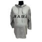 Womens Maternity Times Two French Terry Drop Shoulder Mama Hoodie - image 1