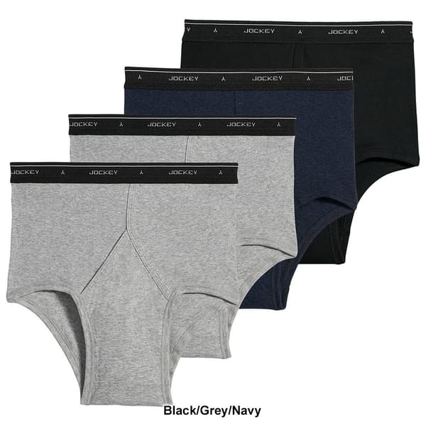 Mens Jockey&#174; 4pk. Classic Full Rise Briefs