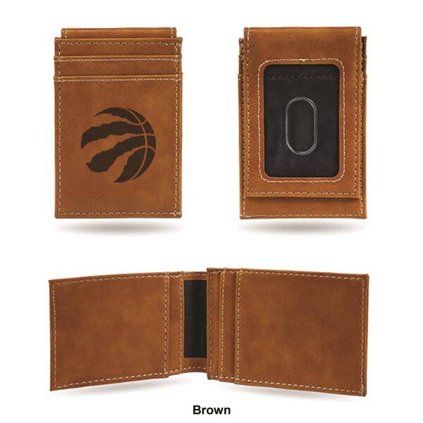 Mens NBA Toronto Raptors Faux Leather Front Pocket Wallet