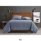 London Fog Garment Wash Solid 180 Thread Count Quilt Set - image 5