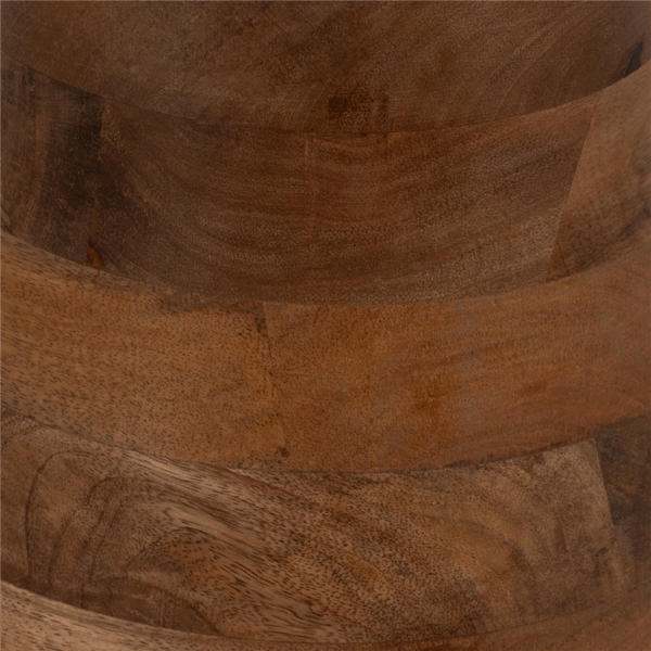 Sagebrook Home Mango Wood  Round Top Accent Table
